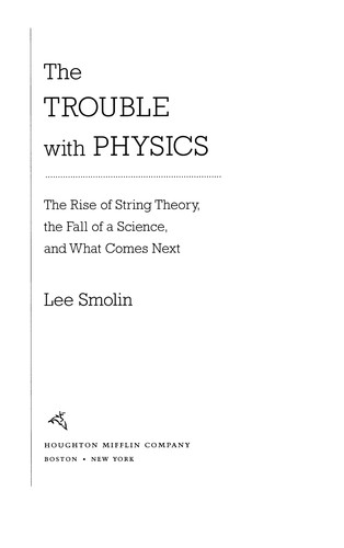 File:The Trouble with Physics cover.jpg