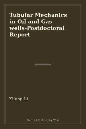 Tubular Mechanics in Oil and Gas wells-Postdoctoral Report (placeholder cover)