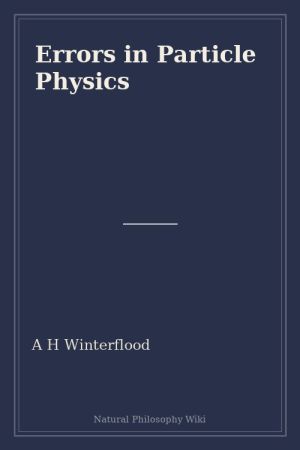 Errors in Particle Physics (placeholder cover)