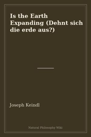 Is the Earth Expanding (Dehnt sich die erde aus ) (placeholder cover)